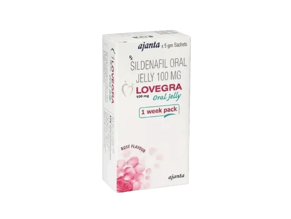 Lovegra Gel – Lovegra Gel sadrži 100mg sildenafila u obliku oralnog gela za žene, praktičan za primjenu iz pojedinačne kesice.