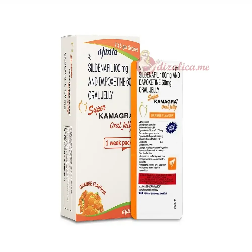 Super Kamagra Gel – detaljna slika pakovanja, kombinovani preparati