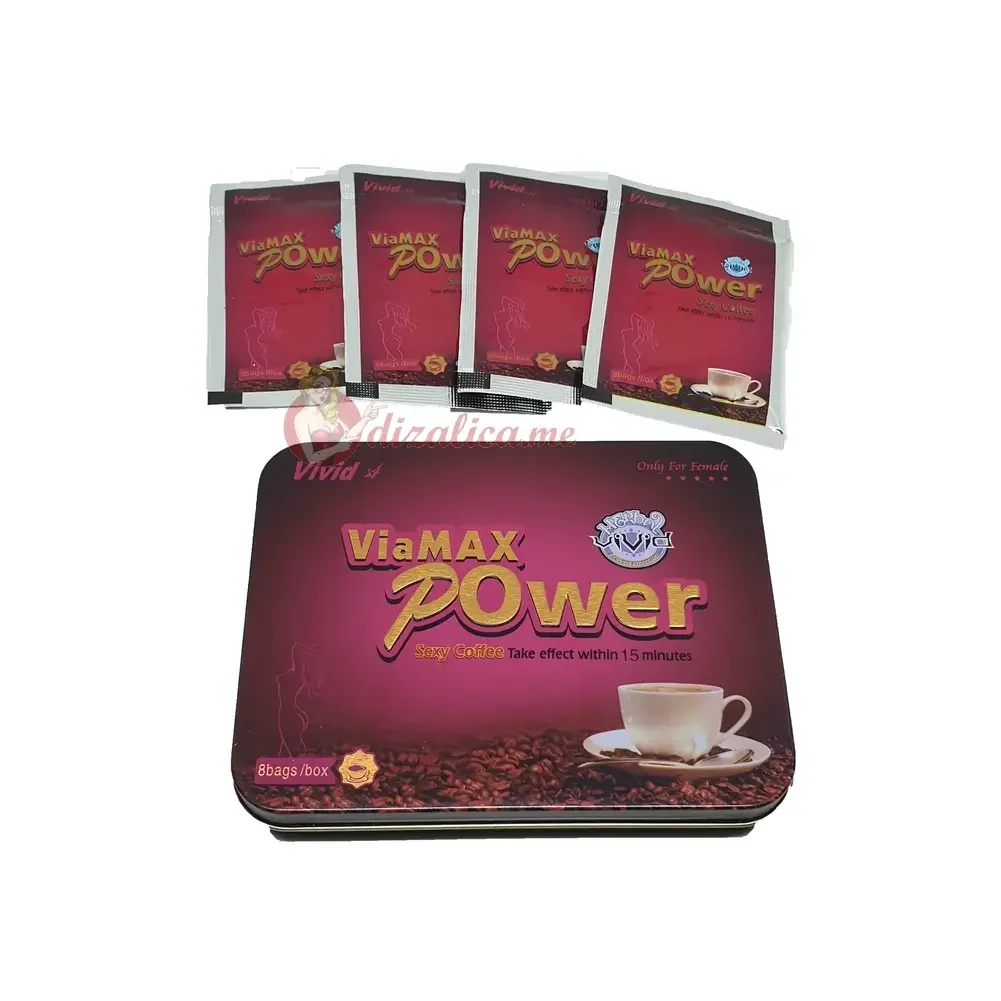 Viamax Power Kafa – detaljna slika pakovanja, za žene